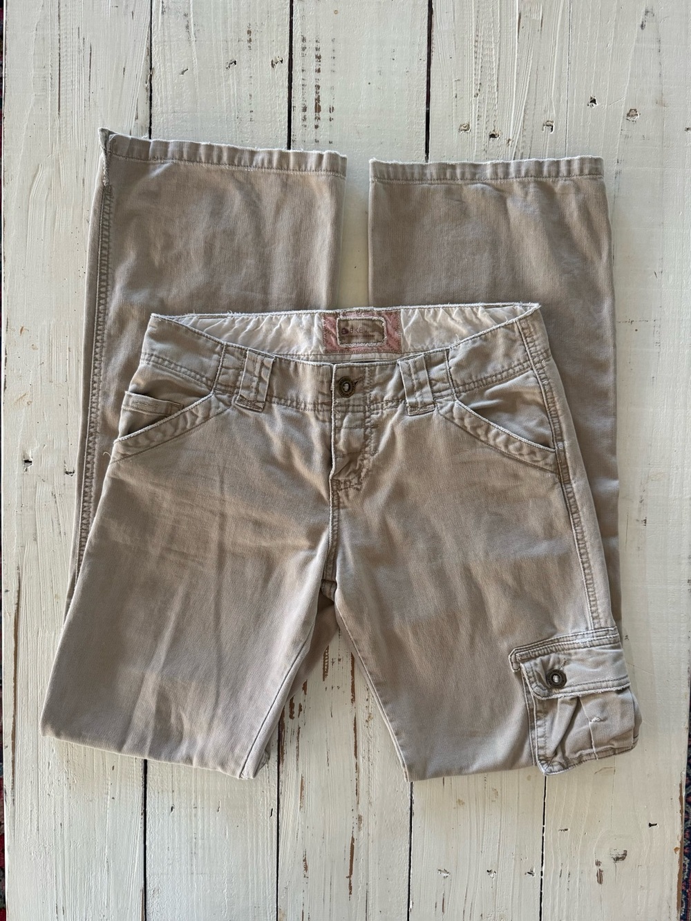 Vintage BKE Tucson Khaki Cargo Pants Y2K